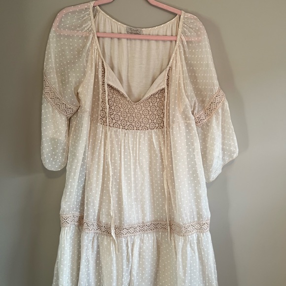 Silk Summer dress made in Italy small - Picture 4 of 4